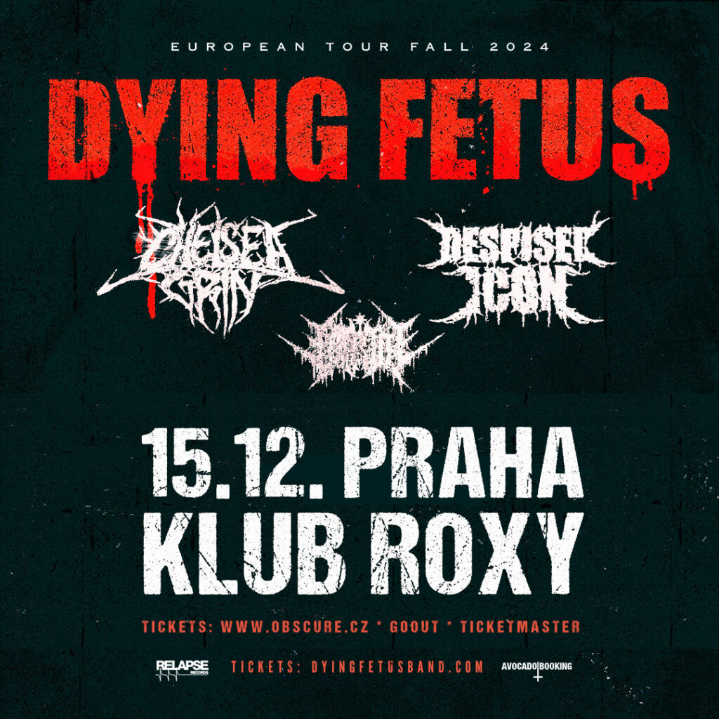 instagram Dying Fetus 2024 praha